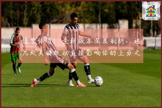 悟空体育：全新版本深度剖析，这几处关键改动直接影响你的上分之路