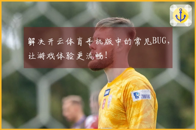 解决开云体育手机版中的常见BUG，让游戏体验更流畅！